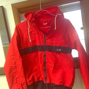 Vintage CB Sports windbreaker Large red